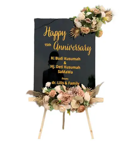 Papan Bunga Akrilik Teweh Baru