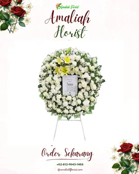 Krans Bunga Duka Teweh Baru